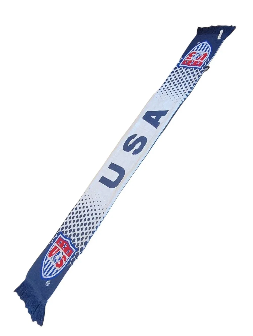 US Soccer Team USA 2014 World Cup Supporter Scarf Red White Blue Official Fan